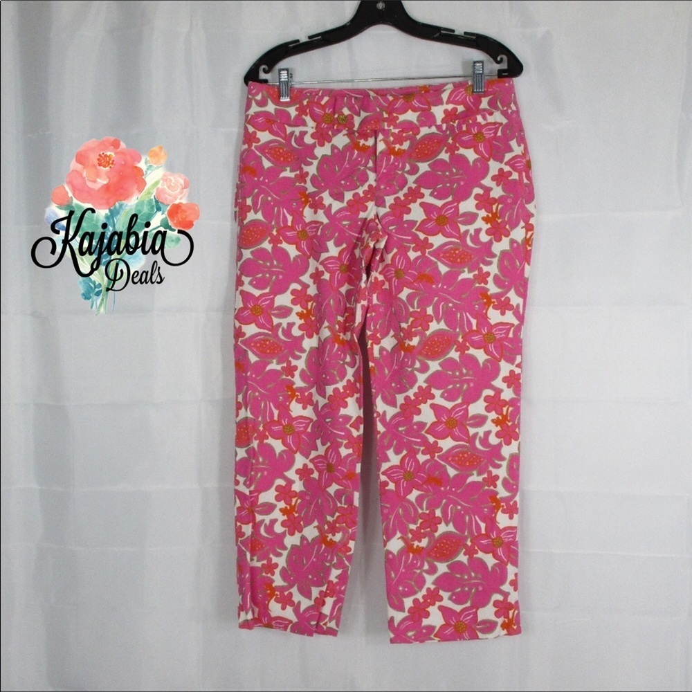 LILLY PULITZER Capri Pants. Size 6